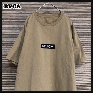 ルーカ(RVCA)の【ルーカ】半袖Tシャツ　ワンポイントロゴ　ベージュ　RVCA　ワッペン16(Tシャツ/カットソー(半袖/袖なし))