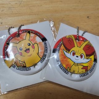 ポケモン(ポケモン)のポケモンぷくぷくキーホルダー２個(キーホルダー)