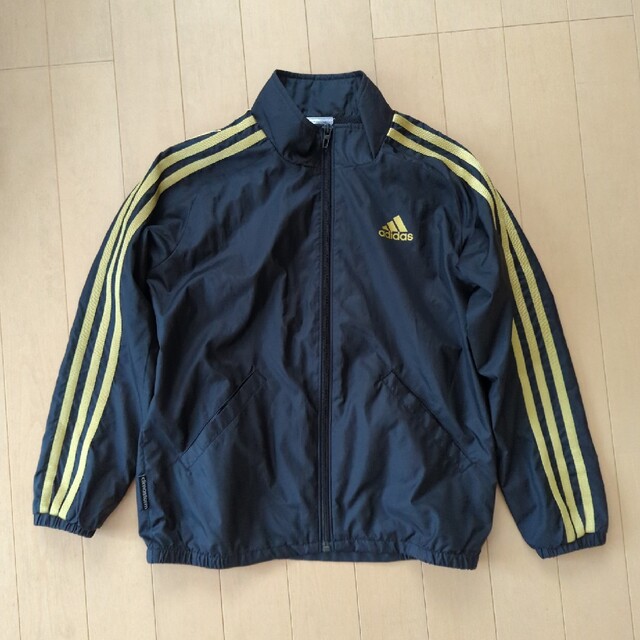 adidas(アディダス)のadidas  ナイロンジャンパー  130cm キッズ/ベビー/マタニティのキッズ服男の子用(90cm~)(ジャケット/上着)の商品写真