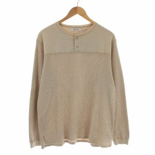 ノンネイティブ(nonnative)のnonnative HUNTER HENLEY NECK L/S TEE M(ニット/セーター)