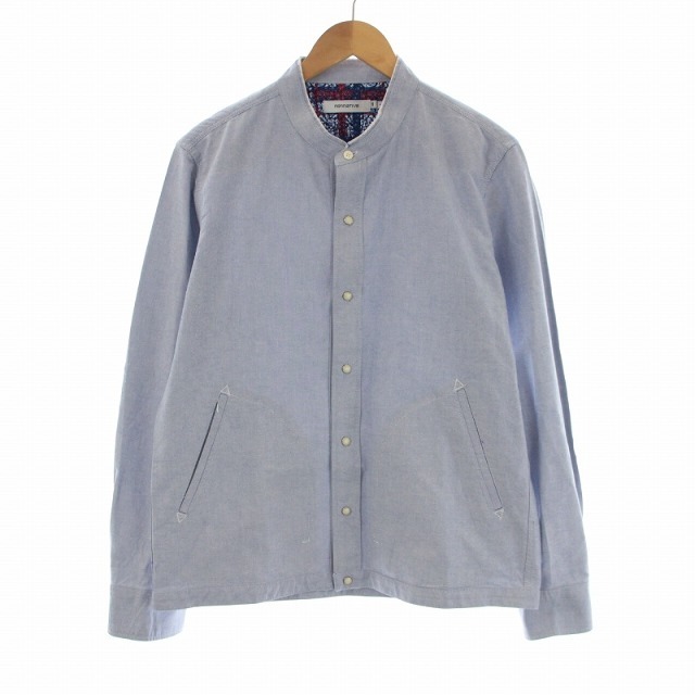 nonnative COACH SHIRT COTTON OXFORD S 水色