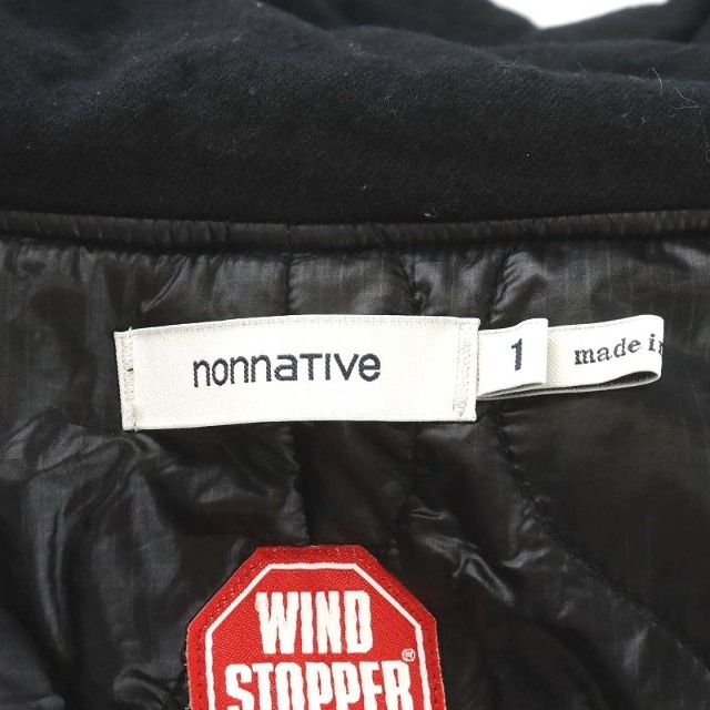 nonnative モッズコート ロング丈 フード アウター 1 S 黒