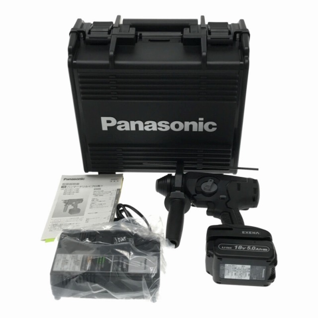 Panasonic ☆未使用品☆Panasonic パナソニック 14.4V/18V 充電ハンマードリル EZ1HD1J18V-B バッテリー2個  充電器 集じんシステム ケース付 71101の通販 by 工具販売専門店Borderless(ラクマ店)｜パナソニックならラクマ