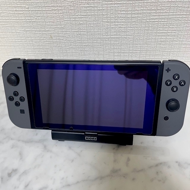 【美品】Nintendo Switch グレー　2020年製