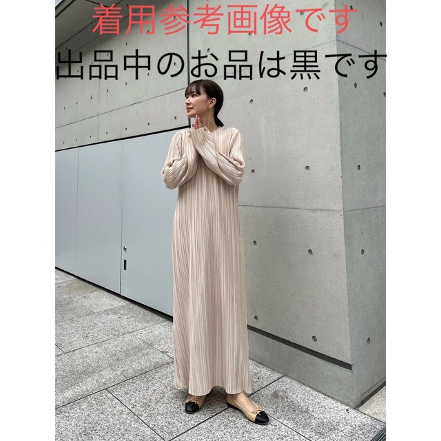 クラステラーClaSTEllaR PLEATED LONG DRESS(1)黒の通販 by @@@SHOP｜ラクマ