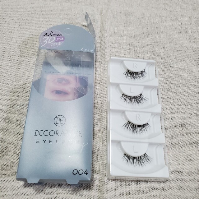 DECORATIVEEYELASH004　つけまつげ コスメ/美容のベースメイク/化粧品(つけまつげ)の商品写真