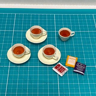 リーメント(Re-MeNT)の紅茶セット　ぷちサンプル(ミニチュア)