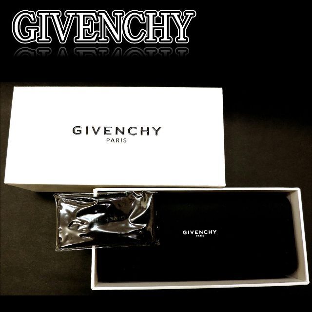 GIVENCHY(ジバンシィ)の本日限定・GIVENCHY・高級眼鏡ケース化粧箱・眼鏡拭き付き メンズのファッション小物(サングラス/メガネ)の商品写真