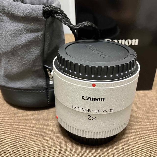 極美品 キヤノン エクステンダーEF 2× III Canon-