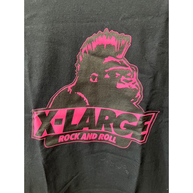 XLARGE(エクストララージ)のX-Large エクストララージ　Tシャツ　黒  ブラック プリント メンズのトップス(Tシャツ/カットソー(半袖/袖なし))の商品写真