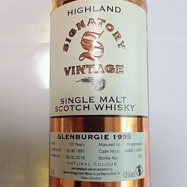 Glenburgie 1995 SV 20y 6486 + 6487