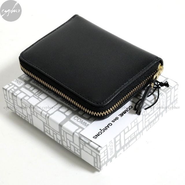 新品 コムデギャルソン ウォレット SA2110 ブラック 黒 財布 レザー