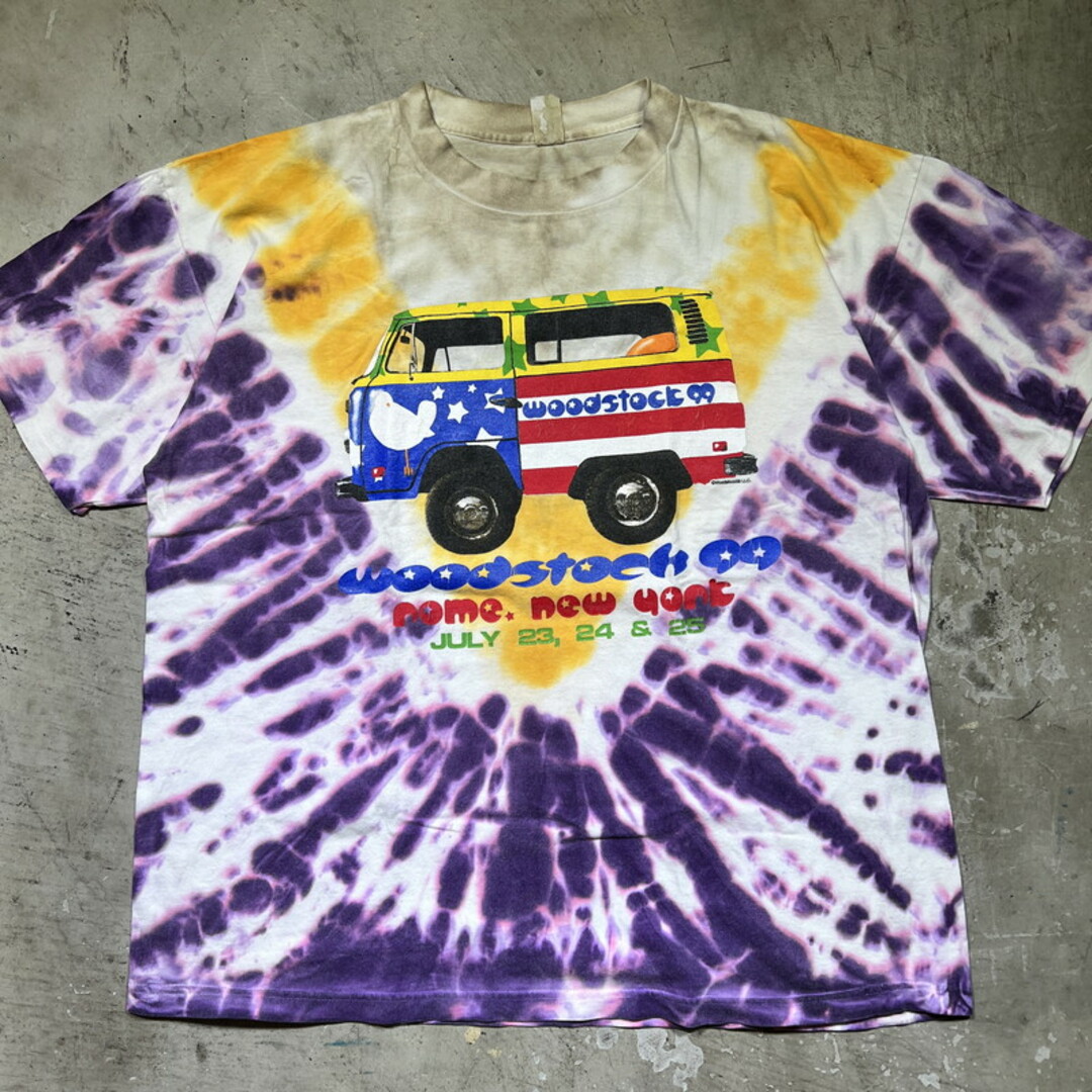 90's WOODSTOCK 99  タイダイTee