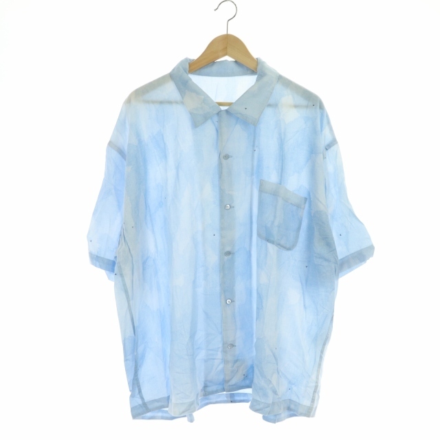 ポータークラシック 水彩 ALOHA SHIRT シャツ 半袖 オープンカラー