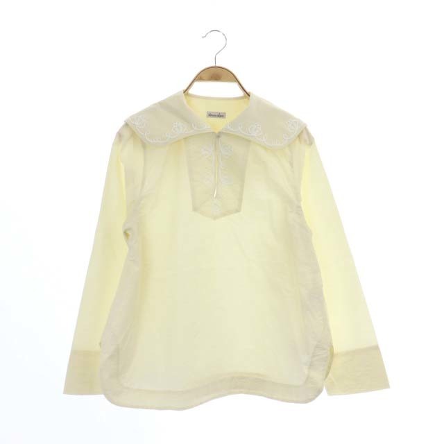 steven alan(スティーブンアラン)のスティーブンアラン EMBROIDERY BIG COLLAR BLOUSE レディースのトップス(シャツ/ブラウス(長袖/七分))の商品写真