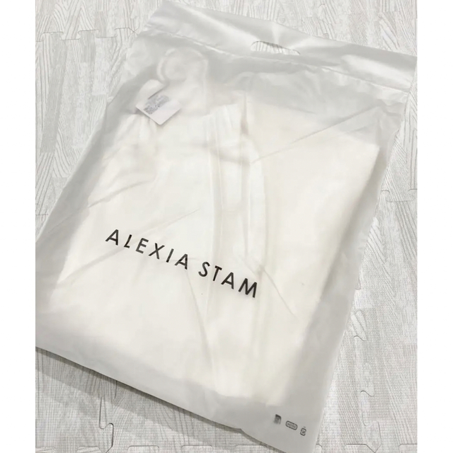 ALEXIA STAM(アリシアスタン)の新品未使用！ ALEXIA STAM★アリシアスタン ヘリンボーンワイドパンツ レディースのパンツ(カジュアルパンツ)の商品写真