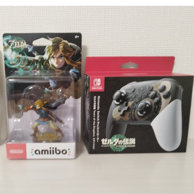 ゼルダの伝説　amiibo プロコン　ポスターセット