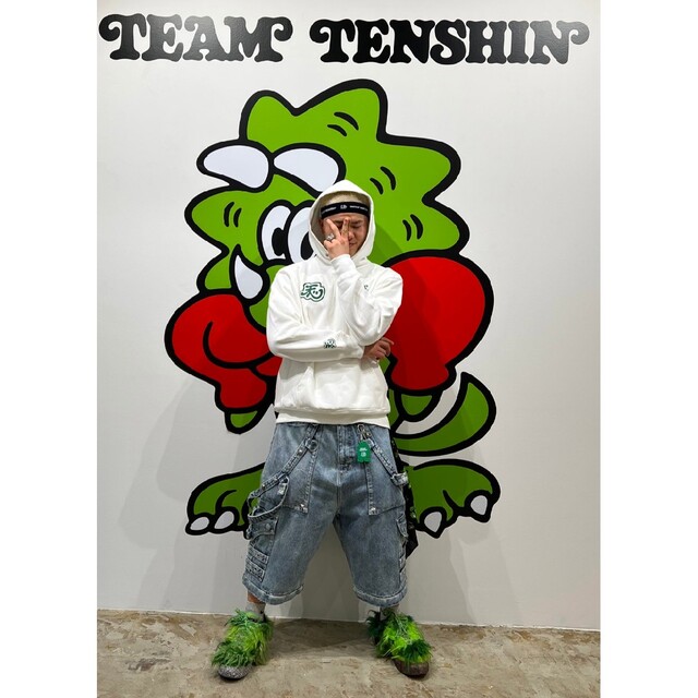 TEAM TENSHIN × VERDY ケラップ HOODIE 天心 パーカー