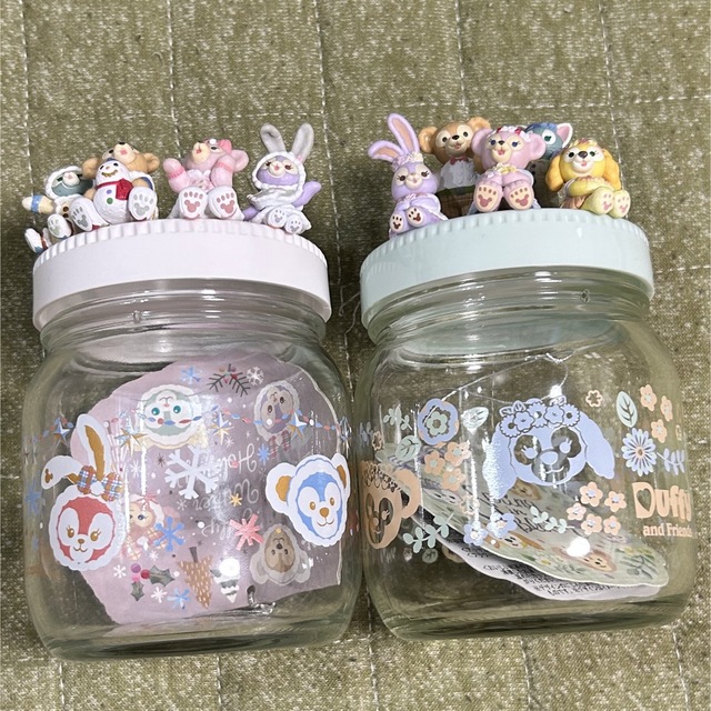 ダッフィー - ダッフィーフレンズ ディズニーシー 紅茶瓶 2個 ダッフィー - ダッフィーフレンズ ディズニーシー 紅茶瓶 2個