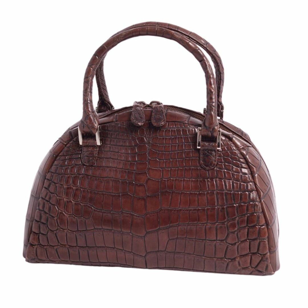美品 Seki JRA バッグ ハンドバッグ クロコダイル マットクロコ ワニ革