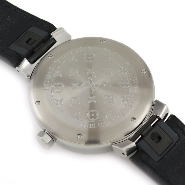 ルイヴィトン  タンブール GMT Q1D31 自動巻き メンズ 腕時計