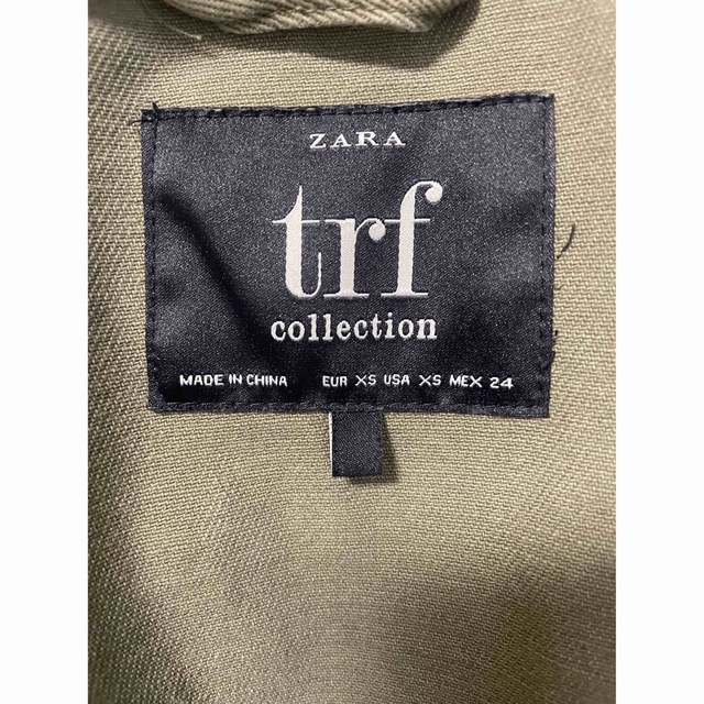 ZARA(ザラ)のZARA trf ミリタリージャケット レディースのジャケット/アウター(ミリタリージャケット)の商品写真