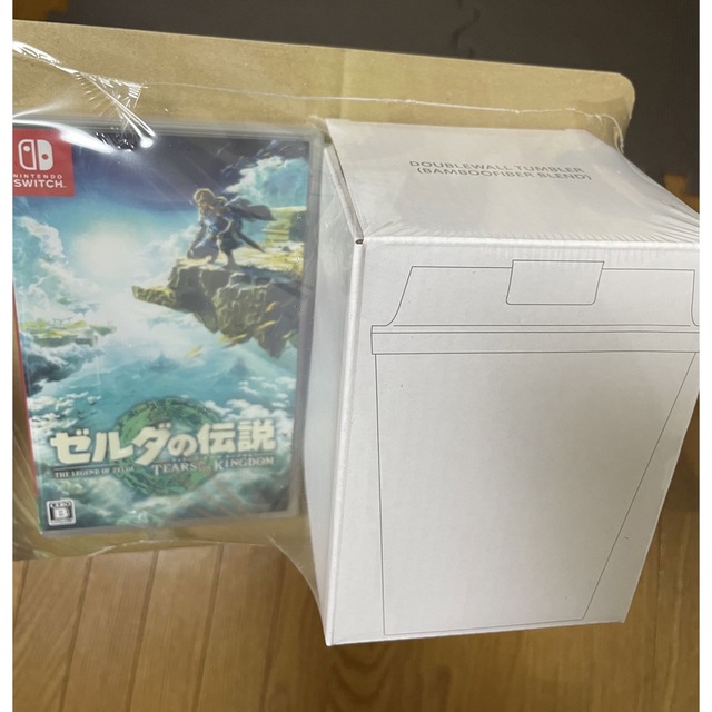 【新品】ゼルダの伝説　ティアーズオブキングダム　初回タンブラー付