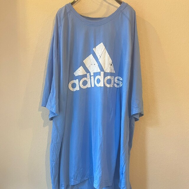 adidas(アディダス)のadidas 半袖Tシャツ ブルー メンズのトップス(Tシャツ/カットソー(半袖/袖なし))の商品写真