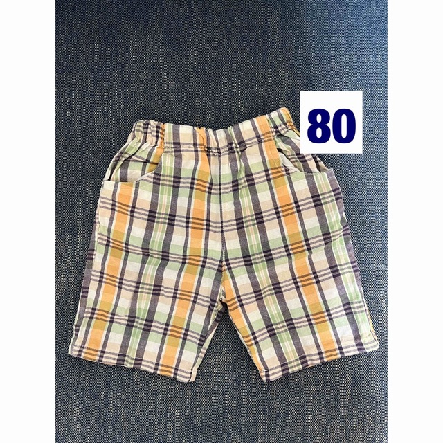 半ズボン　80 キッズ/ベビー/マタニティのベビー服(~85cm)(パンツ)の商品写真
