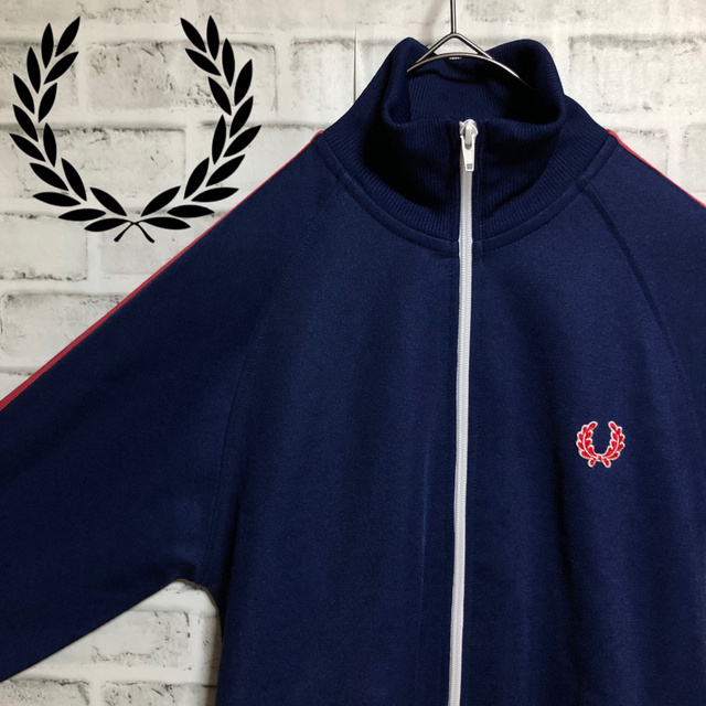 Fred Perry⭐️トラックジャケット 刺繍月桂樹????????ポルトガル製