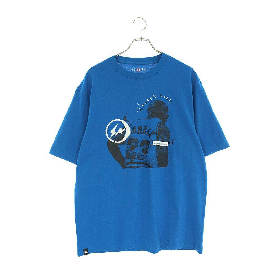 ナイキ ×フラグメントデザイン fragment design  21AW  FRAGMENT DESIGN TRAVIS SCOTT DJ0619-413 ジョーダンプリントTシャツ メンズ M