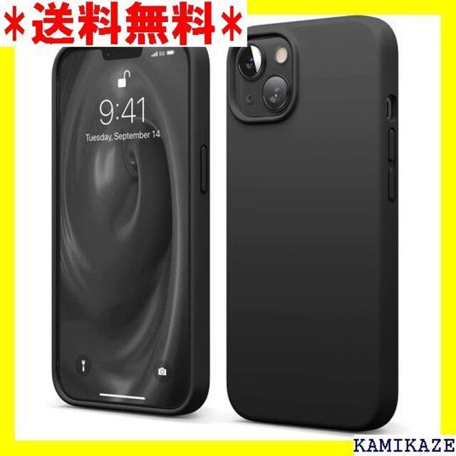 ☆ elago iPhone13 対応 ケース 耐 衝撃 E ブラック 419