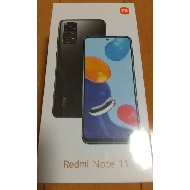 新品 未開封 Xiaomi Redmi Note 11 トワイライトブルー