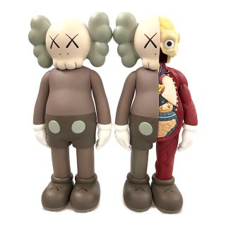 メディコムトイ(MEDICOM TOY)のKAWS COMPANION OPEN EDITION カウズ × MEDICOM TOY メディコムトイ 2体セット フィギュア ブラウン系 正規品 / 30579(その他)