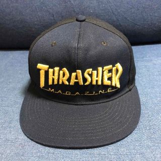 スラッシャー(THRASHER)のTHRASHER スラッシャー キャップ cap 帽子　刺繍ロゴ(キャップ)