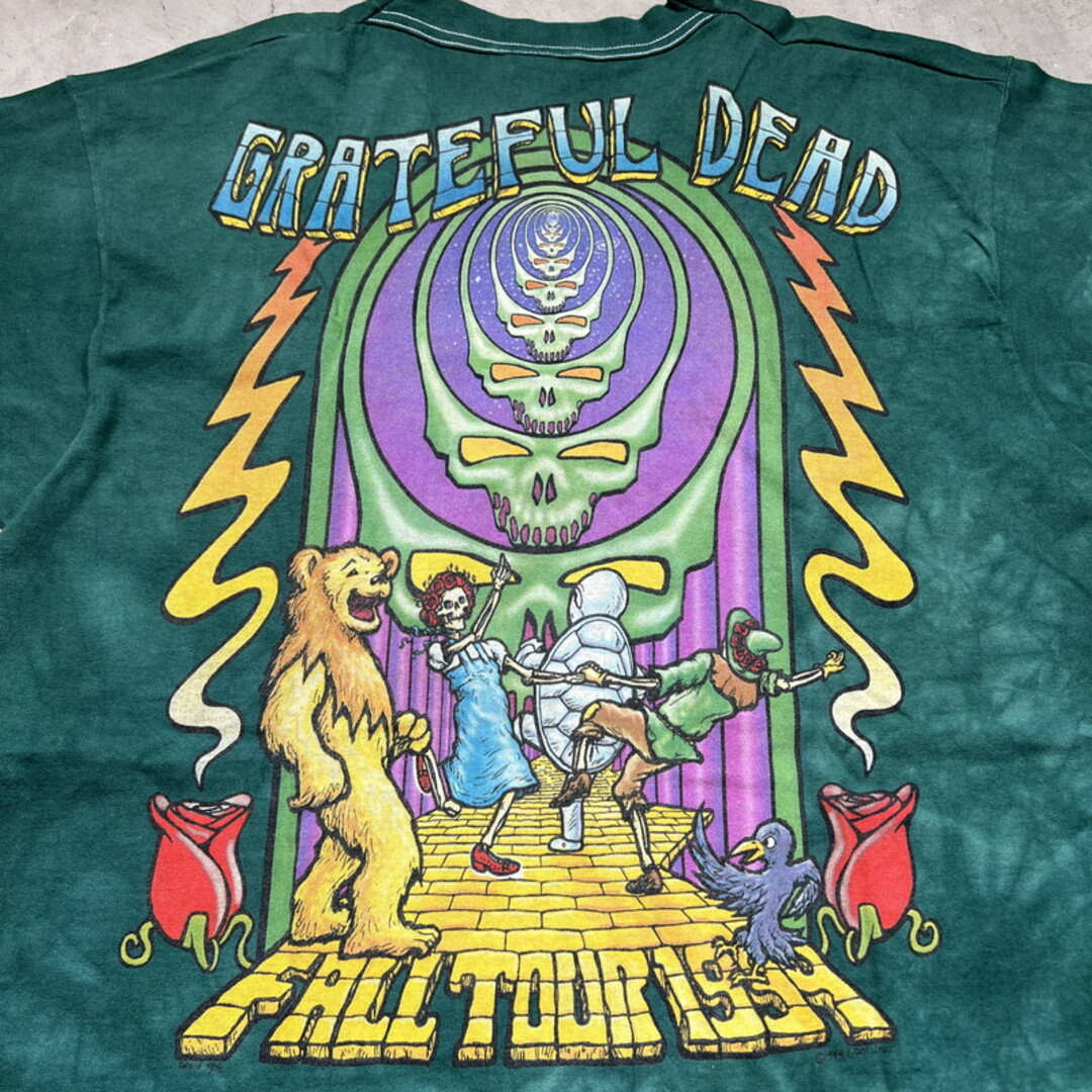 90's GRATEFUL DEAD プリントTee タイダイ 7