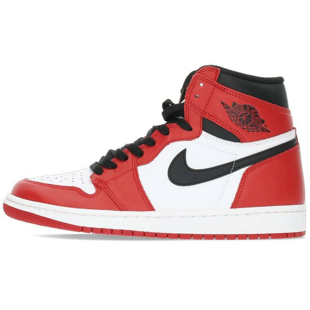 NIKE(ナイキ)のナイキ  2015  AIR JORDAN 1 RETRO HIGH OG CHICAGO 555088-101 エアジョーダン1レトロハイオージーシカゴスニーカー  メンズ 27.5cm メンズの靴/シューズ(スニーカー)の商品写真