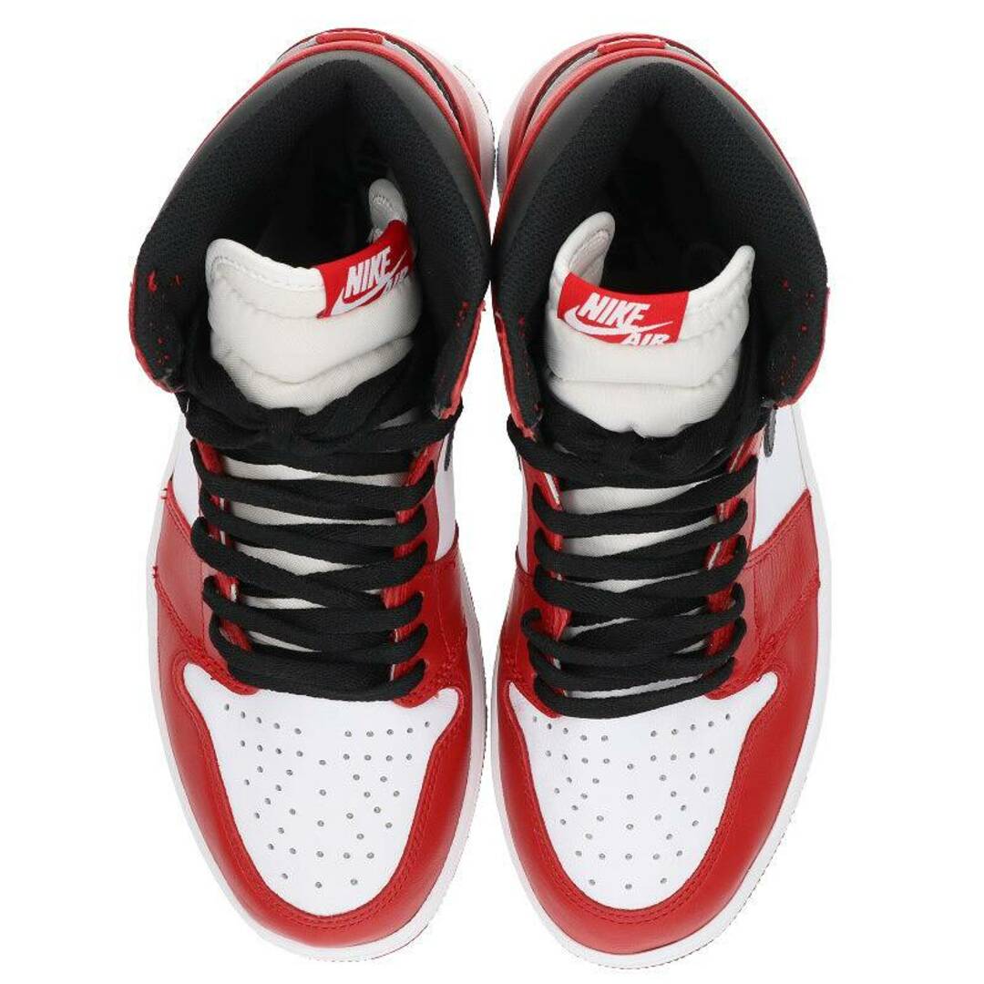 NIKE(ナイキ)のナイキ  2015  AIR JORDAN 1 RETRO HIGH OG CHICAGO 555088-101 エアジョーダン1レトロハイオージーシカゴスニーカー  メンズ 27.5cm メンズの靴/シューズ(スニーカー)の商品写真