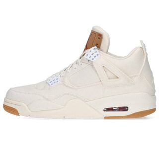 ナイキ(NIKE)のナイキ ×リーバイス LEVI'S  AIR JORDAN 4 RETRO LEVIS NRG AO2571-100 エアジョーダン4レトロリーバイススニーカー  メンズ 27.5cm(スニーカー)