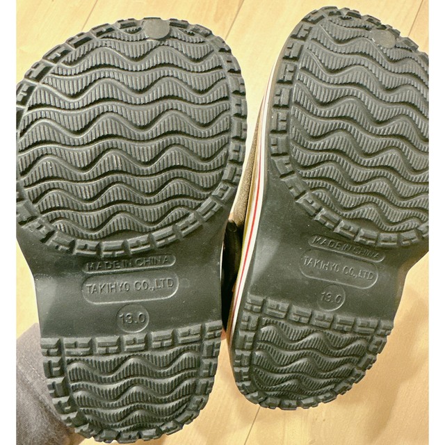 ミッキー サンダル クロックス風 ベビー キッズ/ベビー/マタニティのベビー靴/シューズ(~14cm)(サンダル)の商品写真