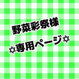 野菜彩祭様 専用ページ(アイドルグッズ)