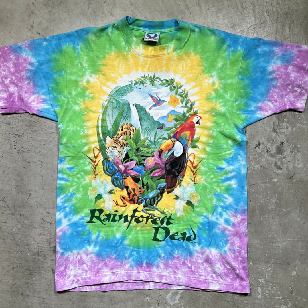 約725cm前身頃90's GRATEFUL DEAD タイダイTee