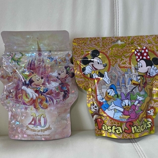 ディズニー(Disney)のディズニー リゾート 40周年 パスタスナック 2種 セット(菓子/デザート)