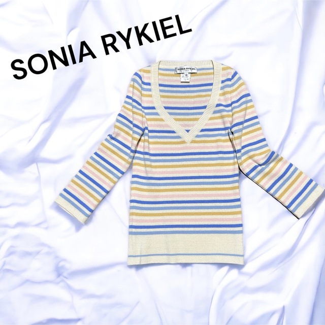 ソニアリキエル　薄手セーター　サイズ40•L  SONIA RYKIEL