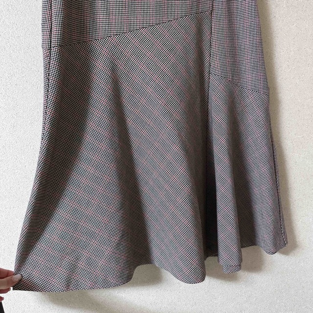 ZARA(ザラ)のZARA ザラ マーメイドスカート グレンチェック レディースのスカート(ロングスカート)の商品写真