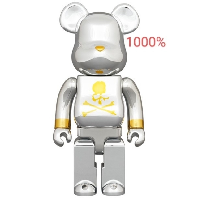 BE@RBRICK mastermind JAPAN SILVER 100400