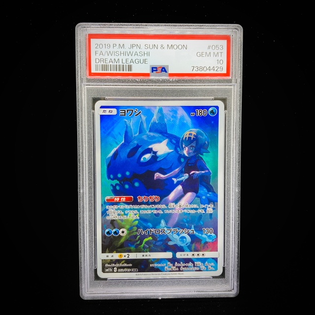 PSA10「ヨワシchr」 053/049 ドリームリーグ