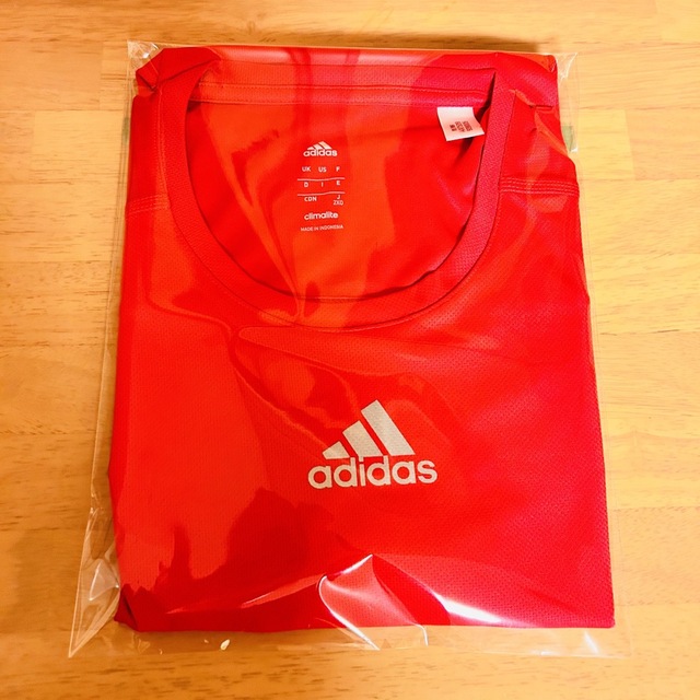 adidas(アディダス)の【adidas】軽量 メンズ ランニング Tシャツ Uネック 2XO メンズのトップス(Tシャツ/カットソー(半袖/袖なし))の商品写真