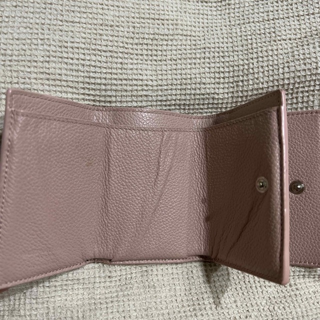 Yves Saint Laurent(イヴサンローラン)のSAINT LAURENT 三つ折り財布　ピンク レディースのファッション小物(財布)の商品写真