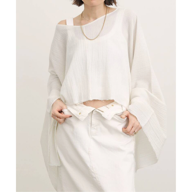 L'Appartement DEUXIEME CLASSE(アパルトモンドゥーズィエムクラス)のねこ☆様専用   Reluxed Simple Blouse レディースのトップス(シャツ/ブラウス(長袖/七分))の商品写真